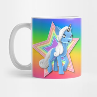 Rainbow Unicorn with Star Mug